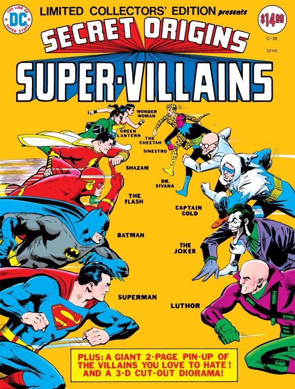 LIMITED COLLECTORS EDITION SECRET ORIGINS SUPER-VILLAINS (2026) #C-39 CVR B FOIL VARIANT