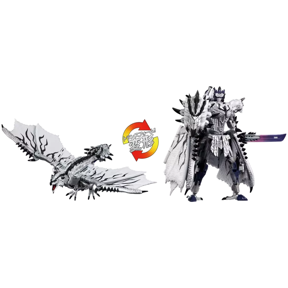 TRANSFORMERS TAKARA TOMY MONSTER HUNTER SILVER RATHALOS PRIME