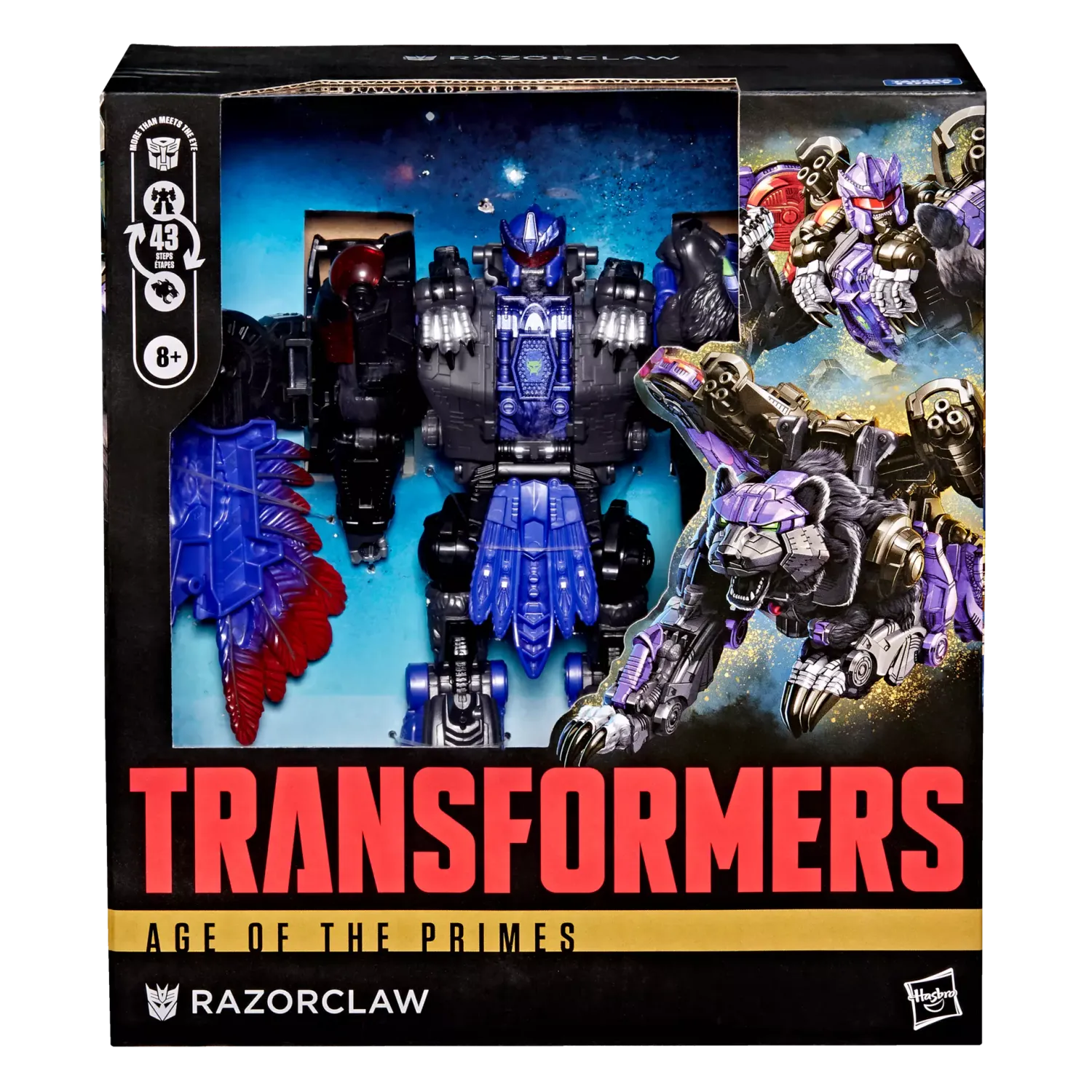 TRANSFORMERS AGE OF THE PRIMES LEADER CLASS RAZORCLAW