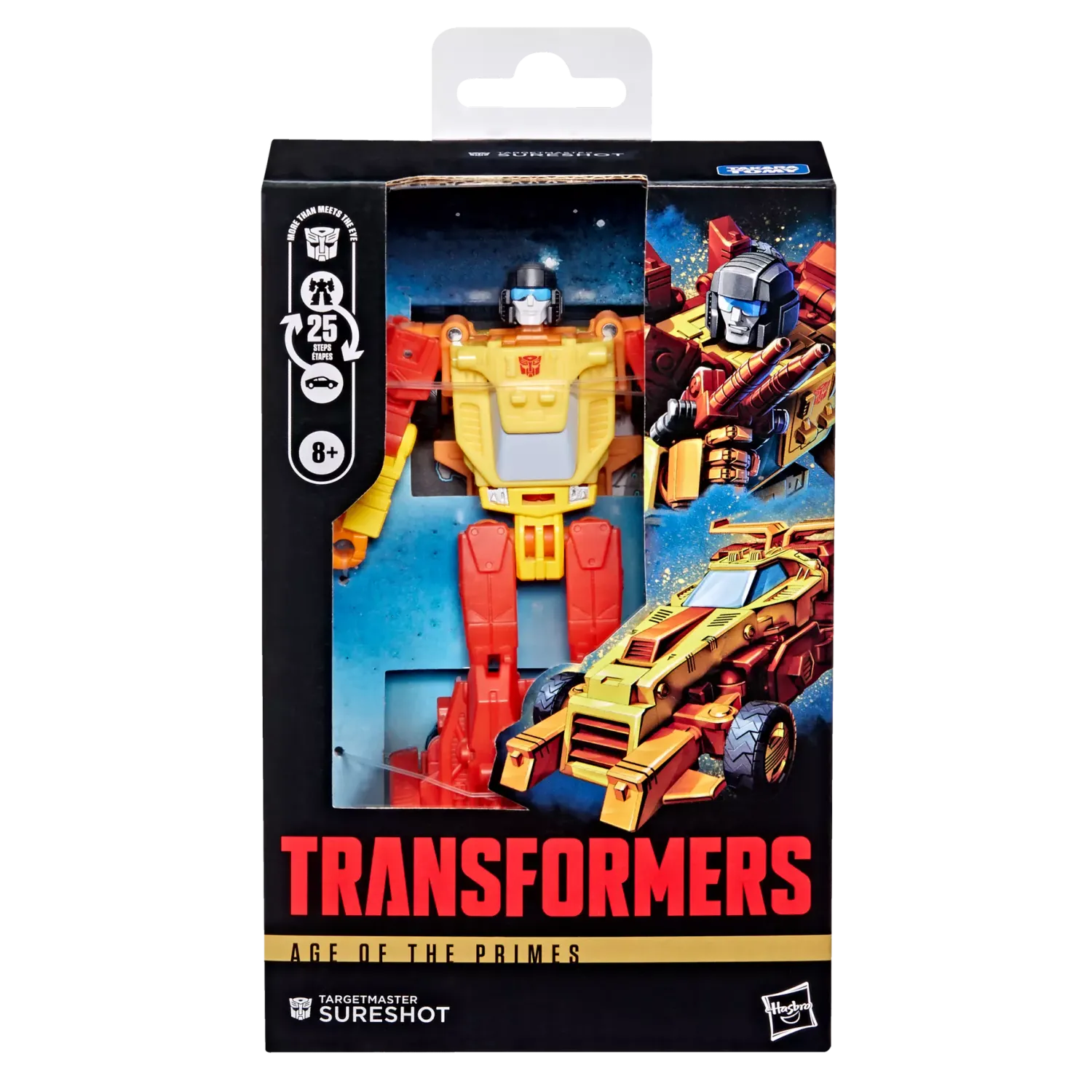 TRANSFORMERS AGE OF THE PRIMES TARGETMASTER SURESHOT