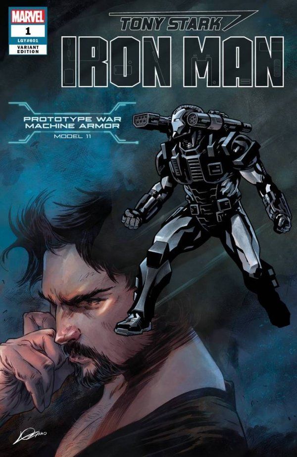 TONY STARK IRON MAN (2018) #1 CVR X