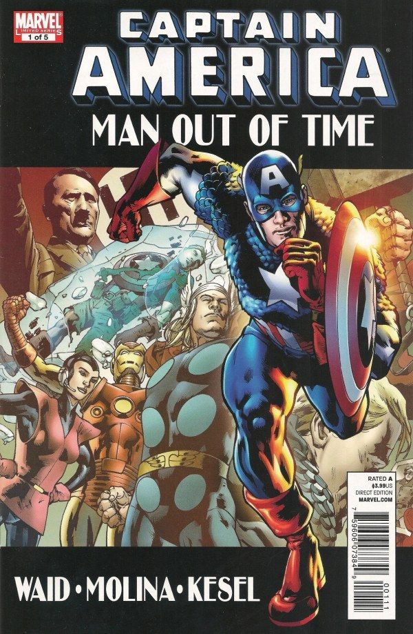 CAPTAIN AMERICA MAN OUT OF TIME (2010) #1