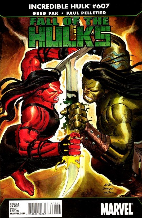 INCREDIBLE HULK (2010) #607