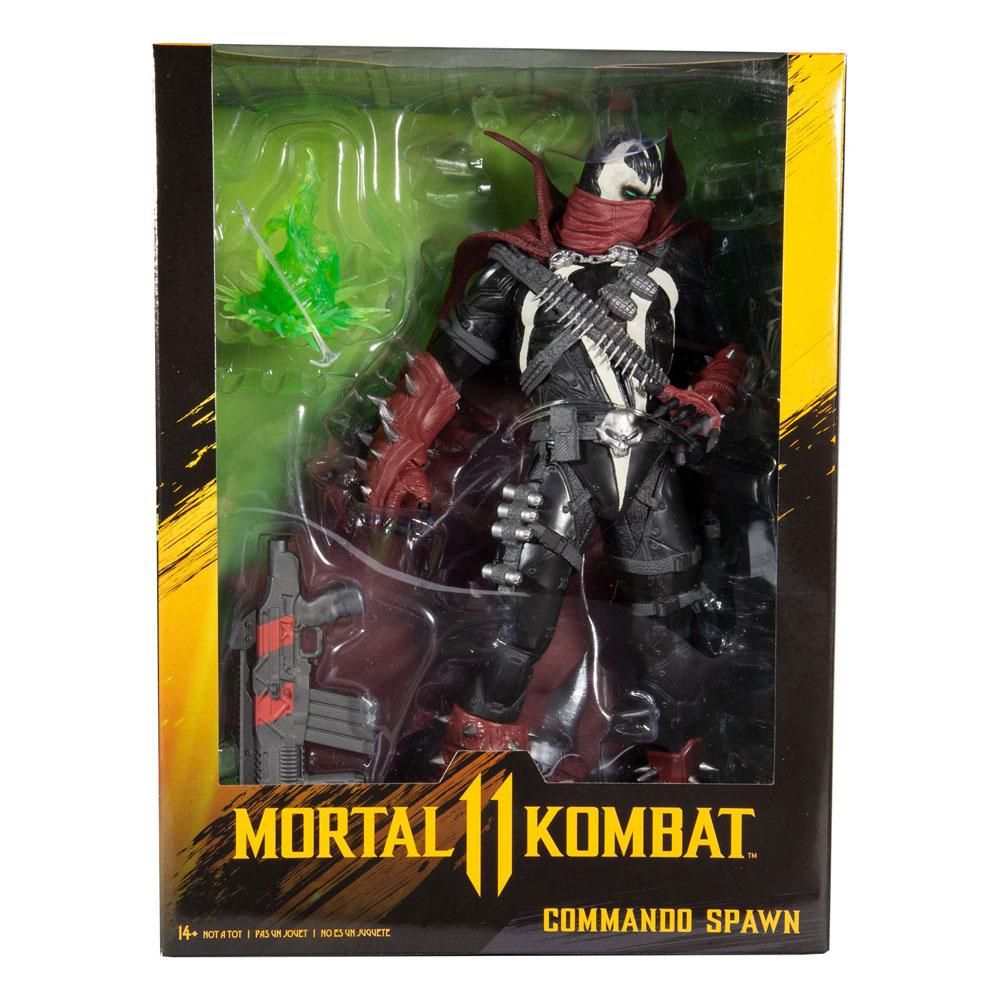 MCFARLANE MORTAL KOMBAT COMMANDO SPAWN DARK AGES SKIN