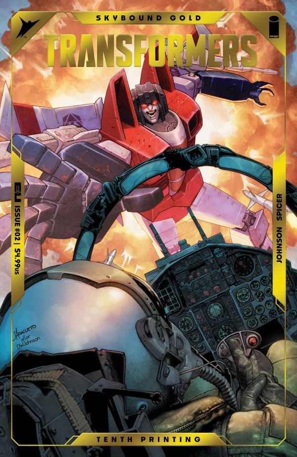TRANSFORMERS (2026) #2 10TH PTG CVR B FOIL EMBOSSED VARIANT