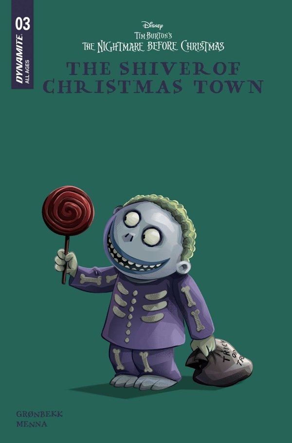 NIGHTMARE BEFORE CHRISTMAS THE SHIVER OF CHRISTMAS TOWN (2026) #3 CVR D