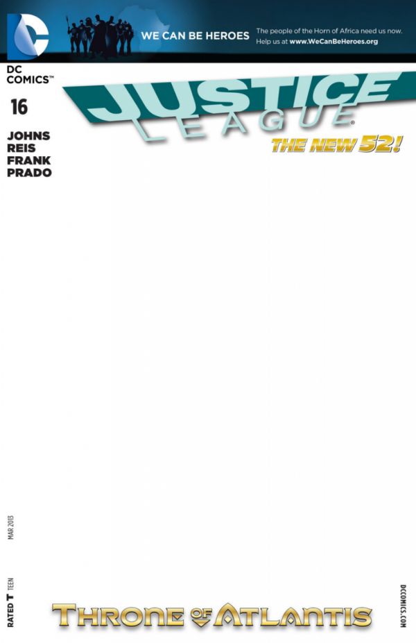 JUSTICE LEAGUE (2013) #16 CVR E