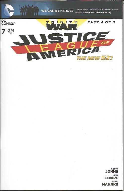 JUSTICE LEAGUE OF AMERICA (2013) #7 CVR E