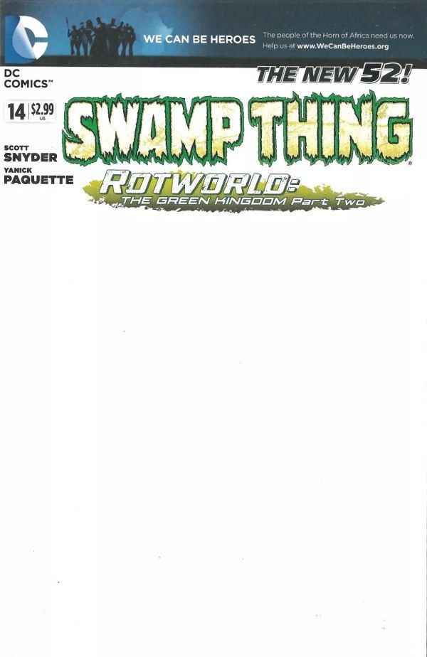 SWAMP THING (2012) #14 CVR B