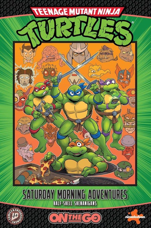 TEENAGE MUTANT NINJA TURTLES SATURDAY MORNING ADVENTURES - ON THE GO HALF-SHELL SHENANIGANS TP