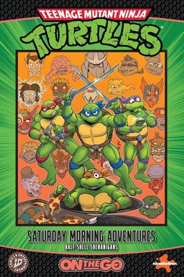 TEENAGE MUTANT NINJA TURTLES SATURDAY MORNING ADVENTURES - ON THE GO HALF-SHELL SHENANIGANS TP