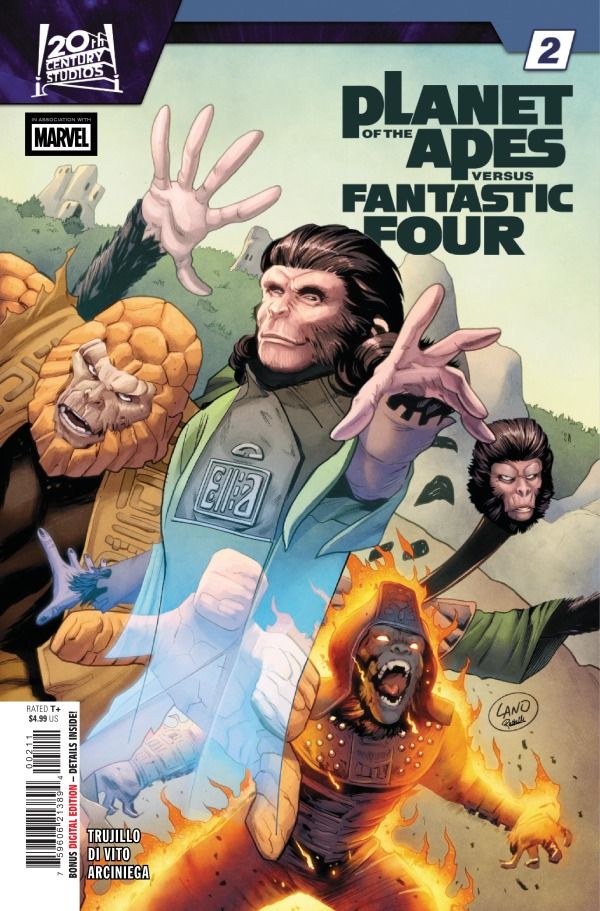 PLANET OF THE APES VS. FANTASTIC FOUR (2026) #2