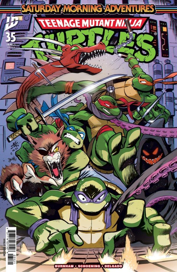 TEENAGE MUTANT NINJA TURTLES SATURDAY MORNING ADVENTURES (2026) #35 CVR B