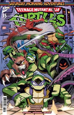 TEENAGE MUTANT NINJA TURTLES SATURDAY MORNING ADVENTURES (2026) #35 CVR B