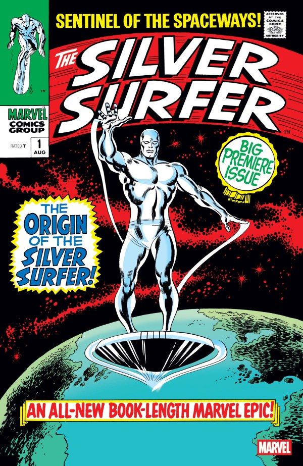 SILVER SURFER (2026) #1 FACSIMILE EDITION CVR B FOIL VARIANT