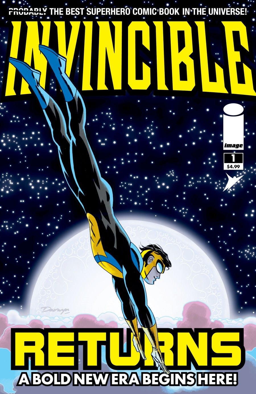 INVINCIBLE RETURNS (2026) #1 FACSIMILE CVR C