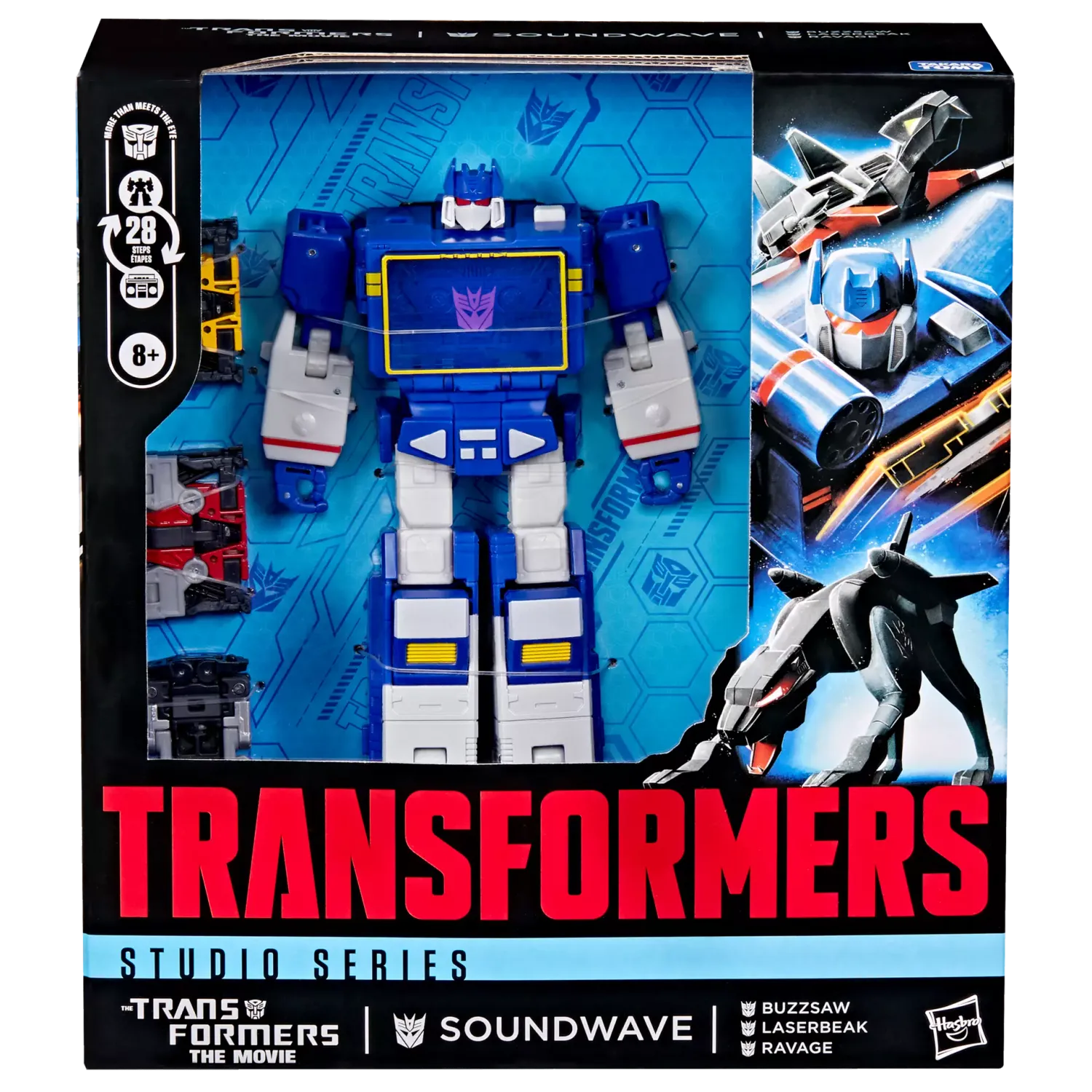 TRANSFORMERS STUDIO SERIES 86 SOUNDWAVE