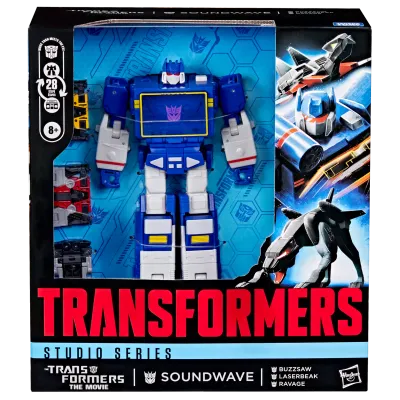 TRANSFORMERS STUDIO SERIES 86 SOUNDWAVE