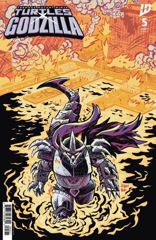 TEENAGE MUTANT NINJA TURTLES X GODZILLA (2026) #5 CVR B