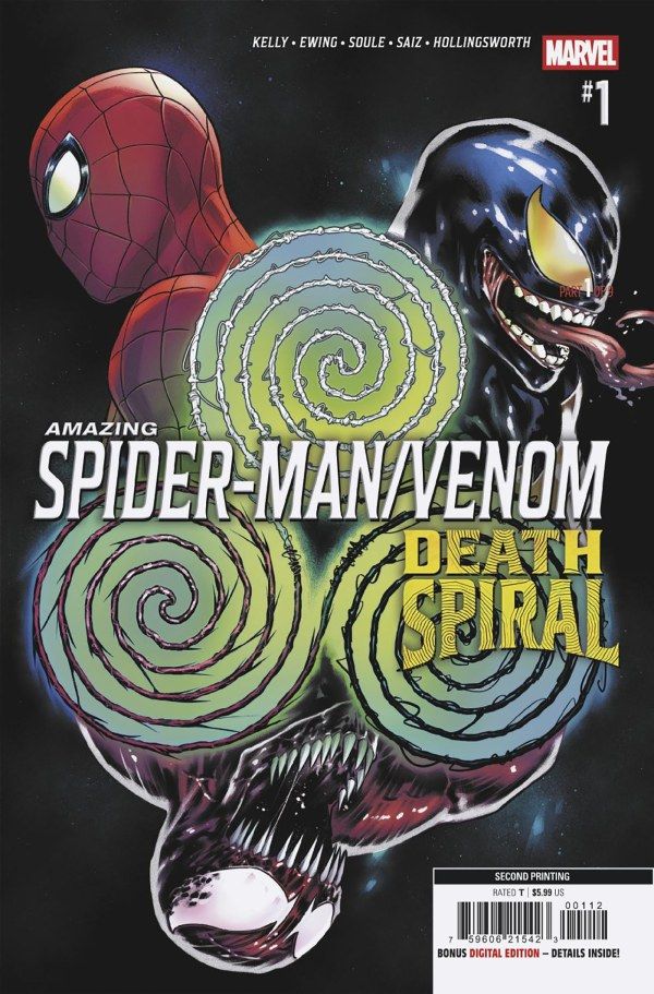 AMAZING SPIDER-MAN VENOM DEATH SPIRAL (2026) #1 2ND PRINTING