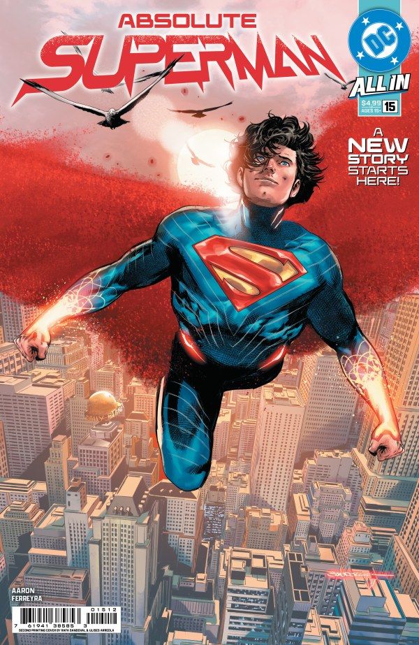 ABSOLUTE SUPERMAN (2026) #15 2ND PRINTING