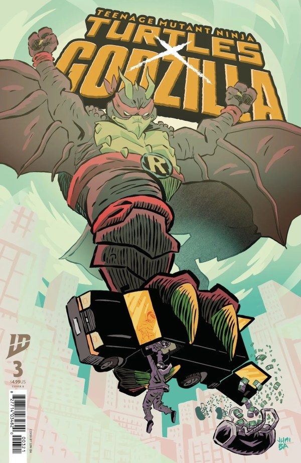 TEENAGE MUTANT NINJA TURTLES X GODZILLA (2026) #3 CVR B