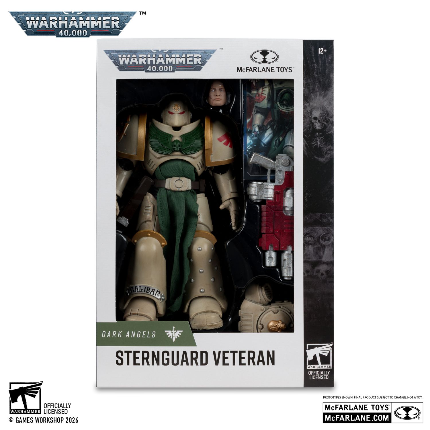 MCFARLANE WARHAMMER 40K STERNGUARD VETERAN (DARK ANGELS)