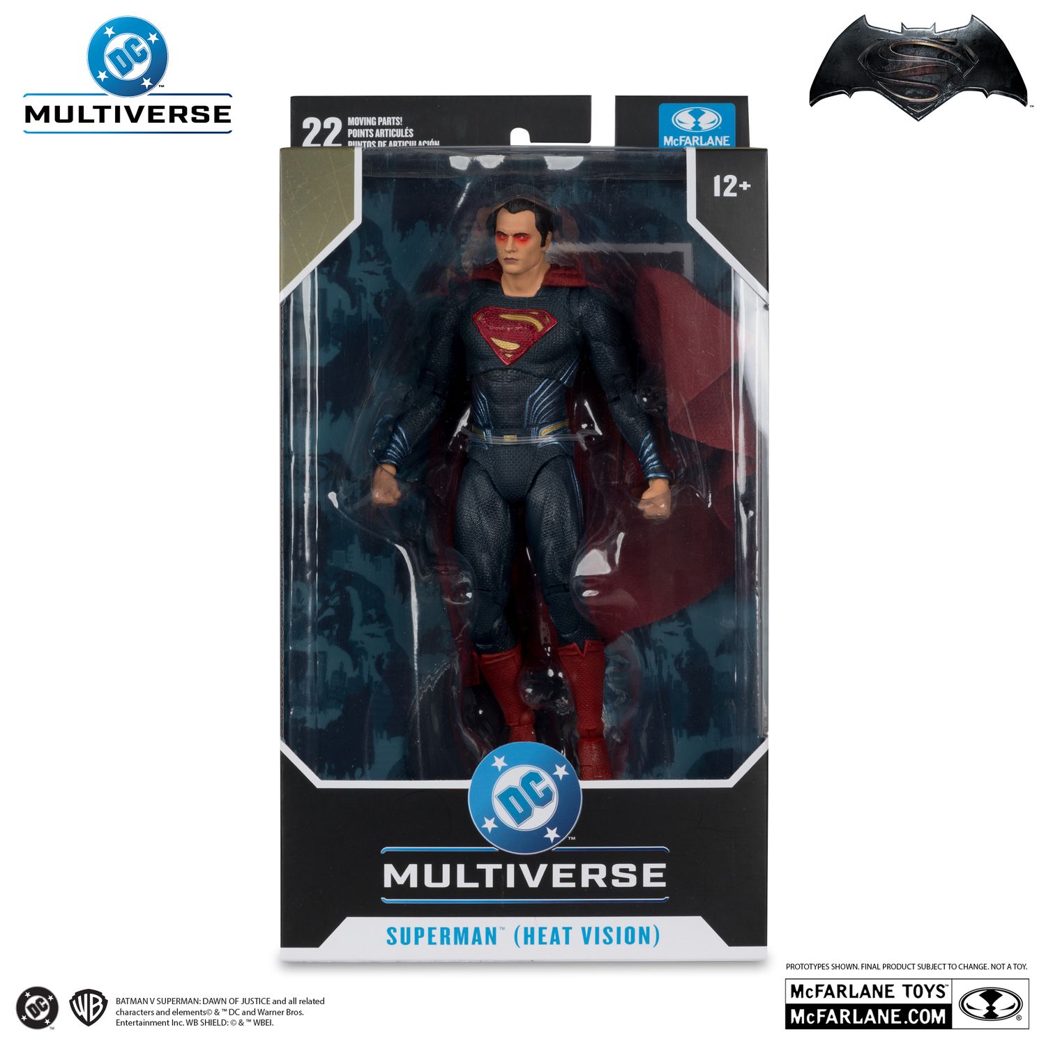 MCFARLANE DC MULTIVERSE SUPERMAN (HEAT VISION) (BATMAN V SUPERMAN DAWN OF JUSTICE)