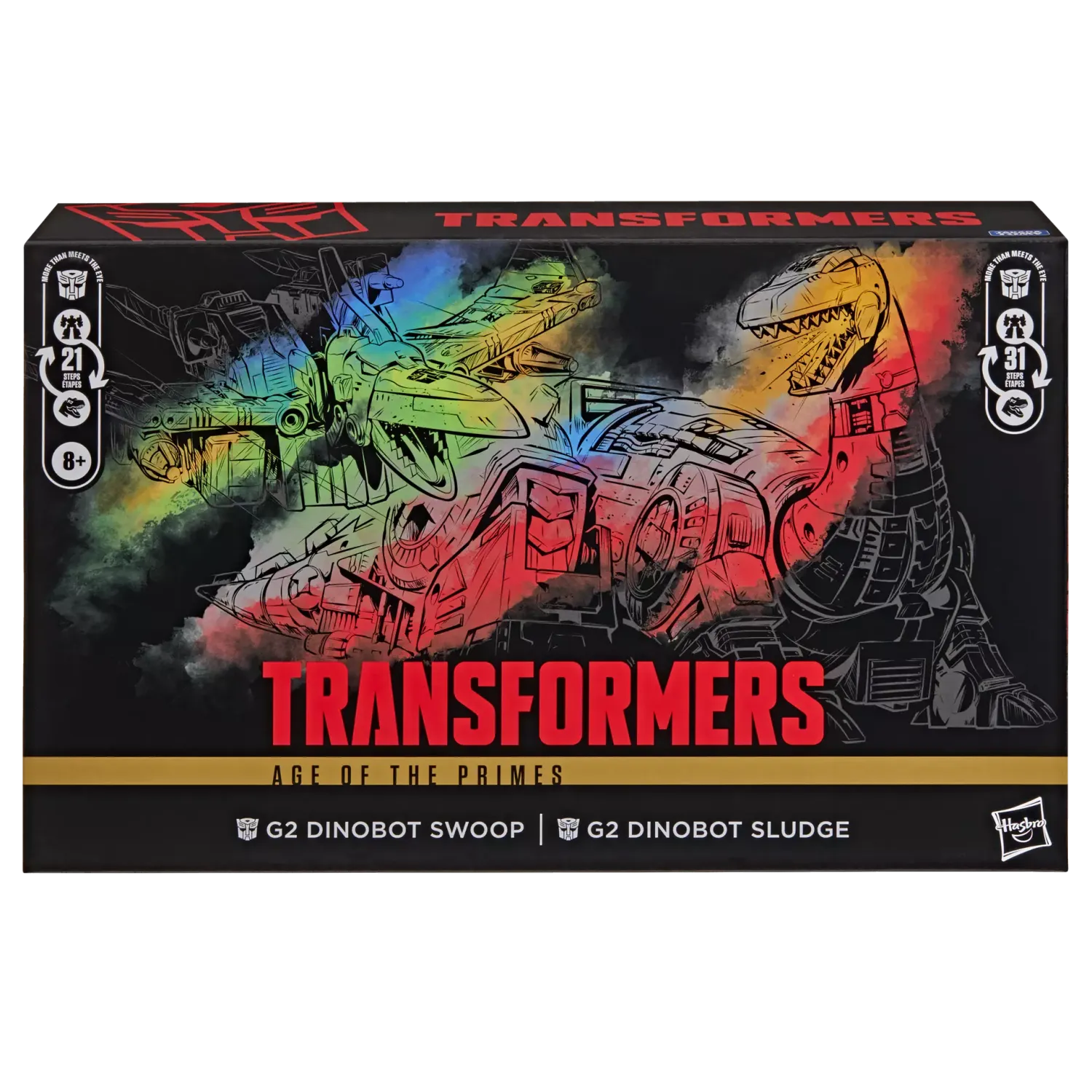 TRANSFORMERS AGE OF THE PRIMES G2 DINOBOT SWOOP &amp; G2 DINOBOT SLUDGE