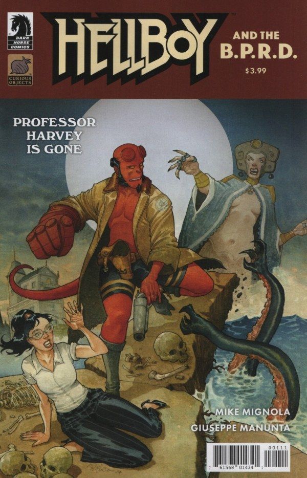 HELLBOY AND THE BPRD PROFESSOR HARVEY IS GONE (2025) #1