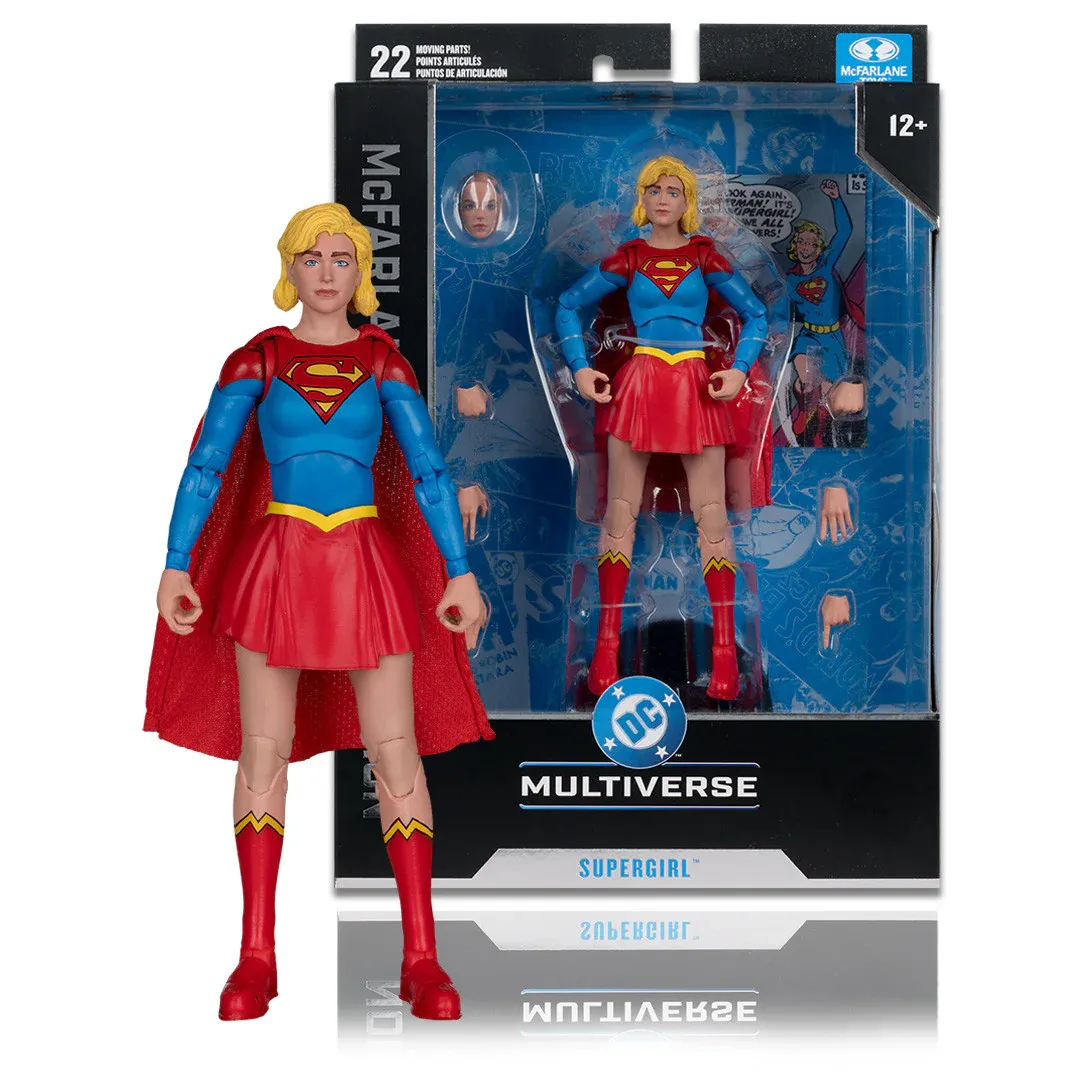 MCFARLANE DC MULTIVERSE SUPERGIRL (ACTION COMICS #252) PLATINUM EDITION