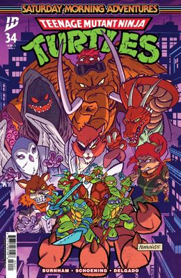 TEENAGE MUTANT NINJA TURTLES SATURDAY MORNING ADVENTURES (2026) #34 CVR B