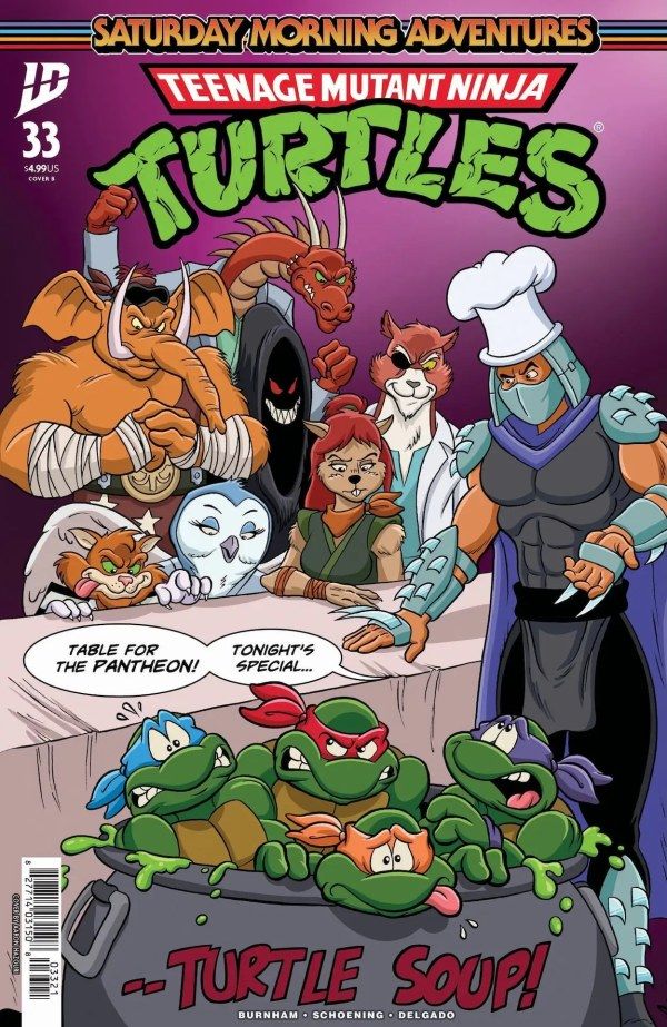 TEENAGE MUTANT NINJA TURTLES SATURDAY MORNING ADVENTURES (2025) #33 CVR B