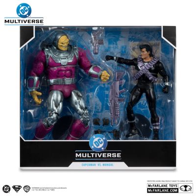 MCFARLANE DC MULTIVERSE SUPERMAN VS MONGOL (RETURN OF SUPERMAN)