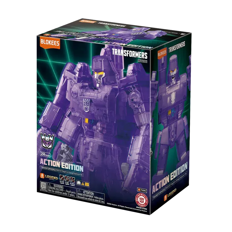 BLOKEES TRANSFORMERS ACTION EDITION MEGATRON ENERGY EXPLOSION VER