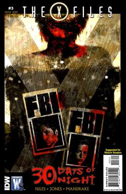 X-FILES/30 DAYS OF NIGHT (2010) #3
