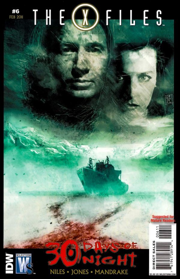 X-FILES/30 DAYS OF NIGHT (2010) #6