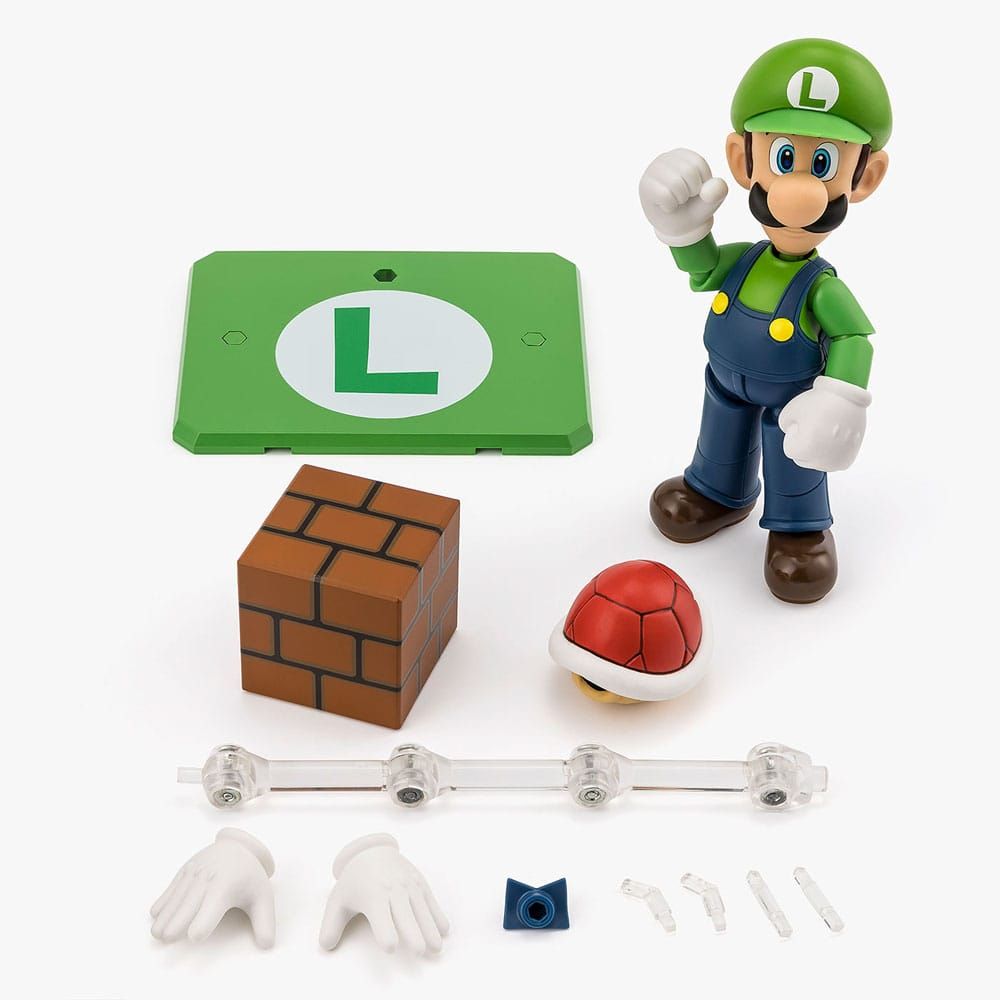 SH FIGUARTS SUPER MARIO BROS LUIGI