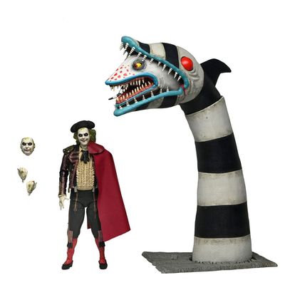 NECA BEETLEJUICE BEETLEJUICE MATADOR BEETLEJUICE AND SANDWORM