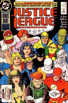 JUSTICE LEAGUE INTERNATIONAL (1989) #24