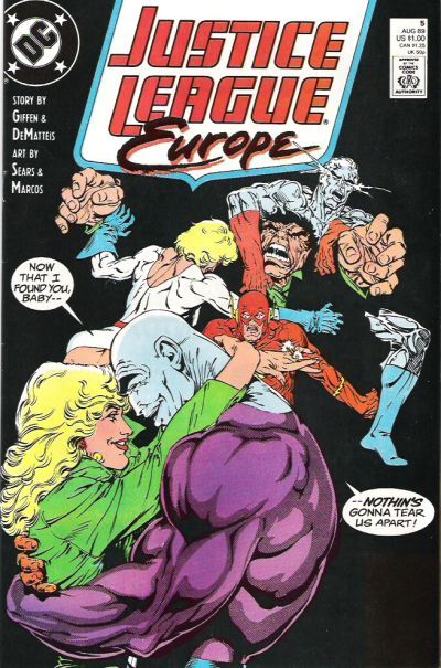 JUSTICE LEAGUE EUROPE (1989) #5