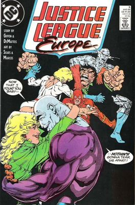 JUSTICE LEAGUE EUROPE (1989) #5