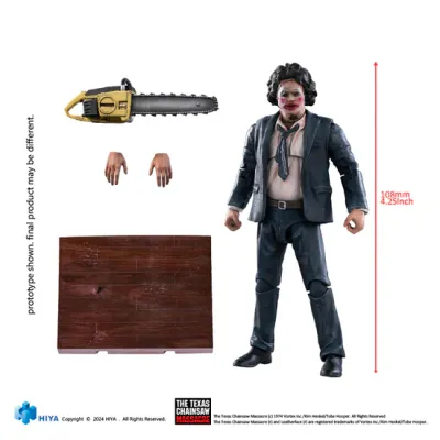 HIYA EXQUISITE MINI TEXAS CHAINSAW MASSACRE (1974) LEATHER FACE PRETTY WOMAN MASK
