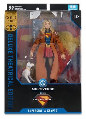 MCFARLANE DC MULTIVERSE SUPERGIRL &amp; KYRPTO