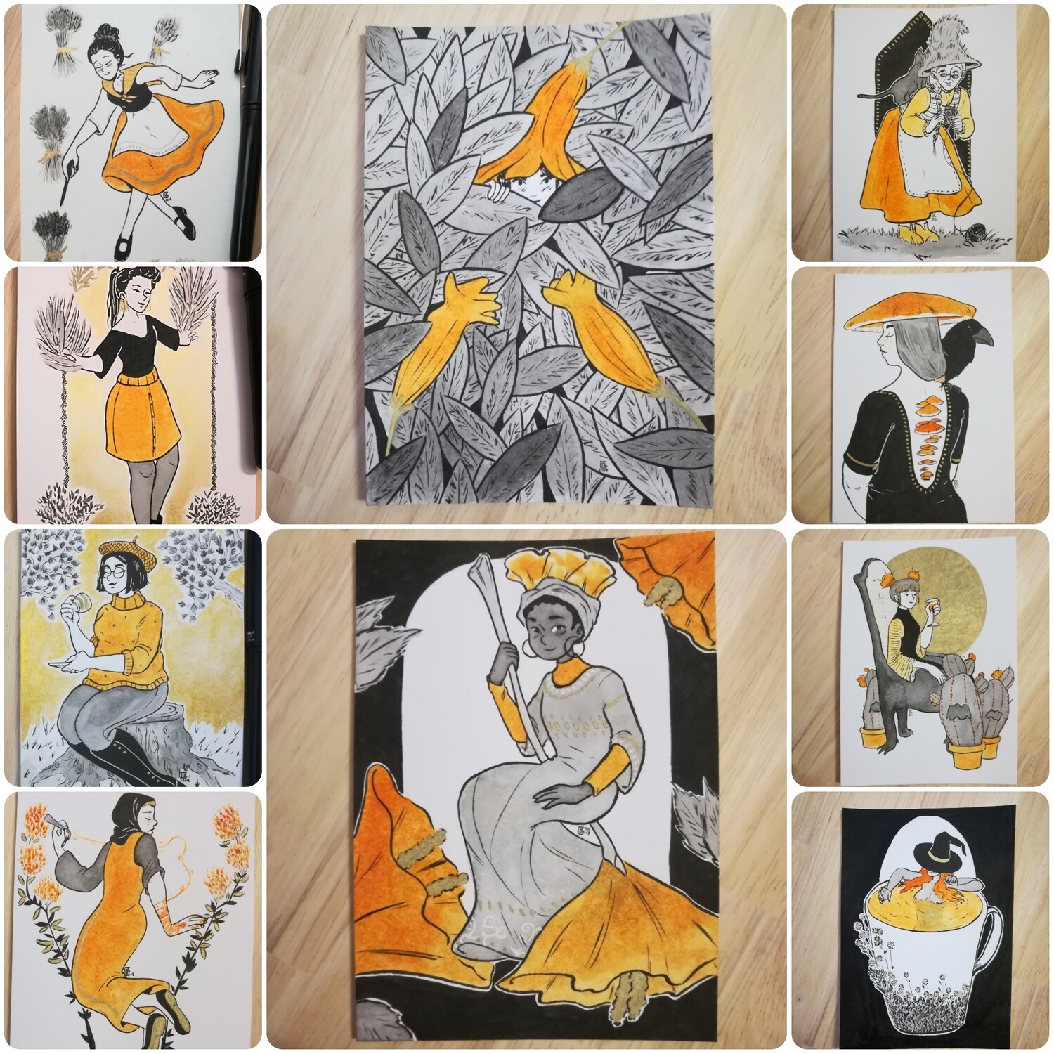 Botanical Witches 1 to 11