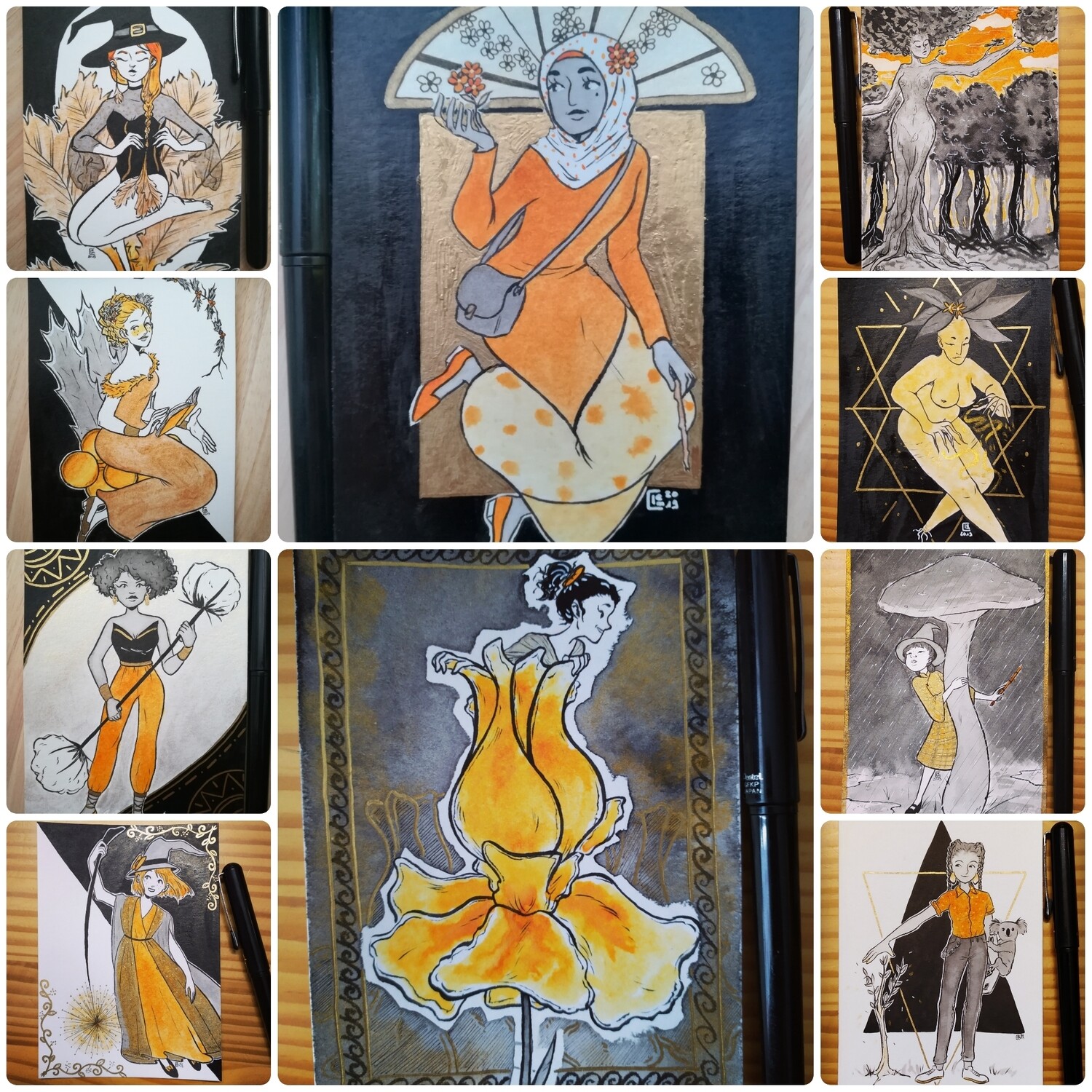 Botanical Witches 12 to 22