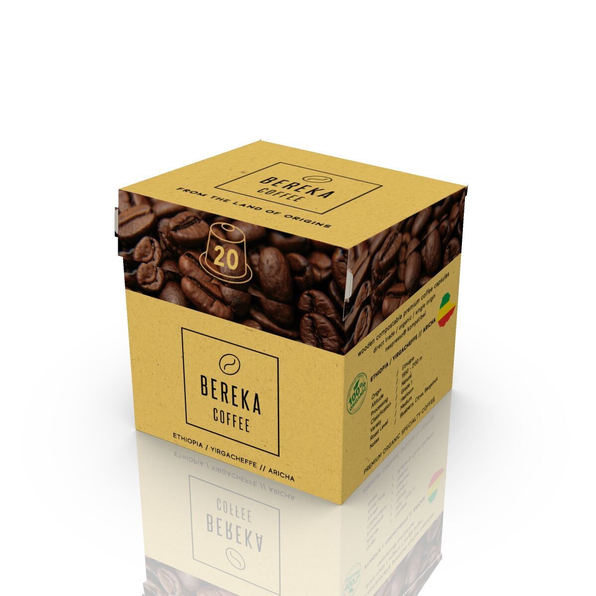 ETHIOPIA Single Origin (Holzkapseln 20Stk)