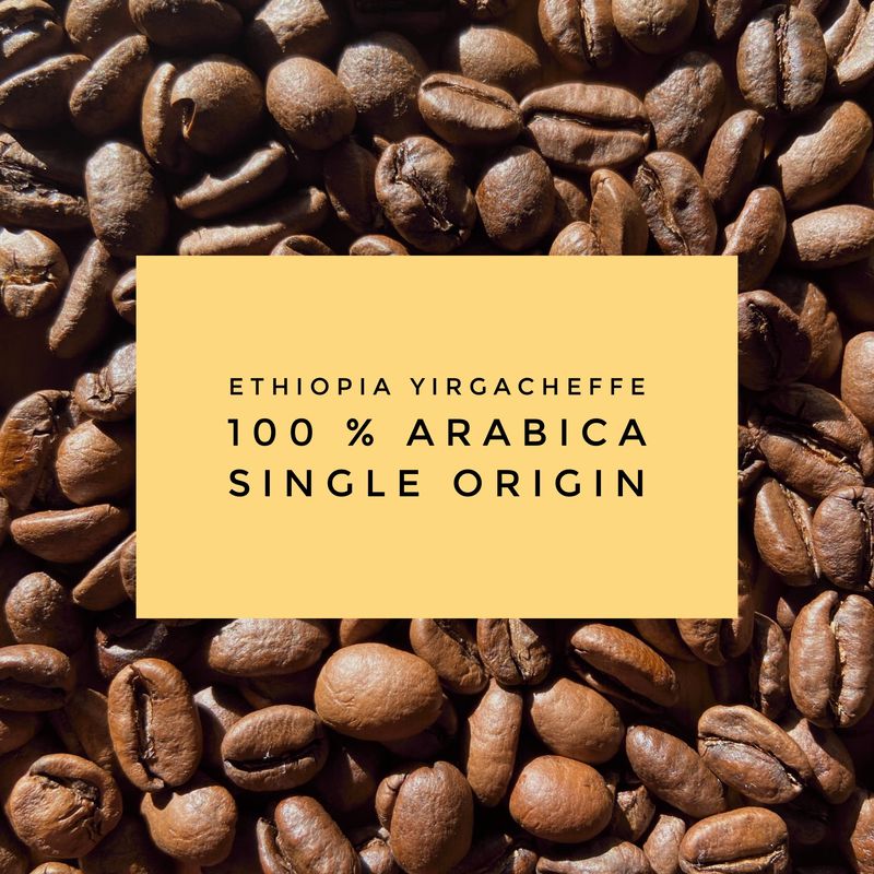 YIRGACHEFFE Natural (Bohnen)