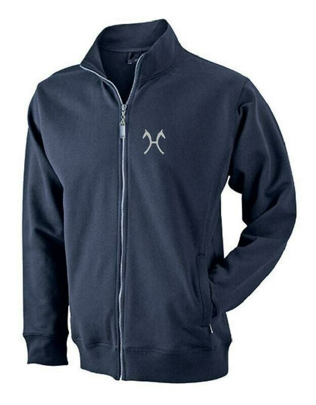 Sweatshirtjacke Herren bestickt Sweatshirtjacke Herren bestickt