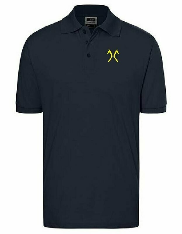 Polohemd unisex, bestickt
d-blau mit Hannoveraner Polohemd unisex, bestickt
d-blau mit Hannoveraner "H"